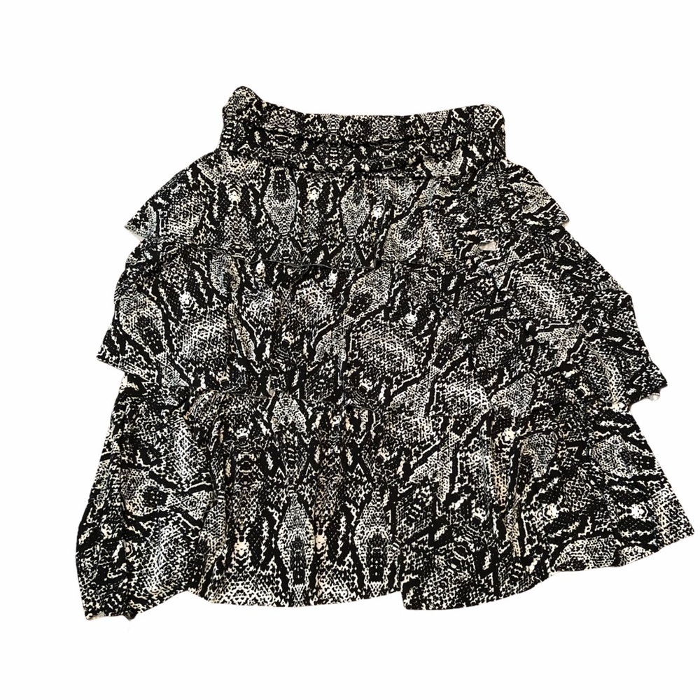 Travel by Tribal Snakeskin Print Skirt